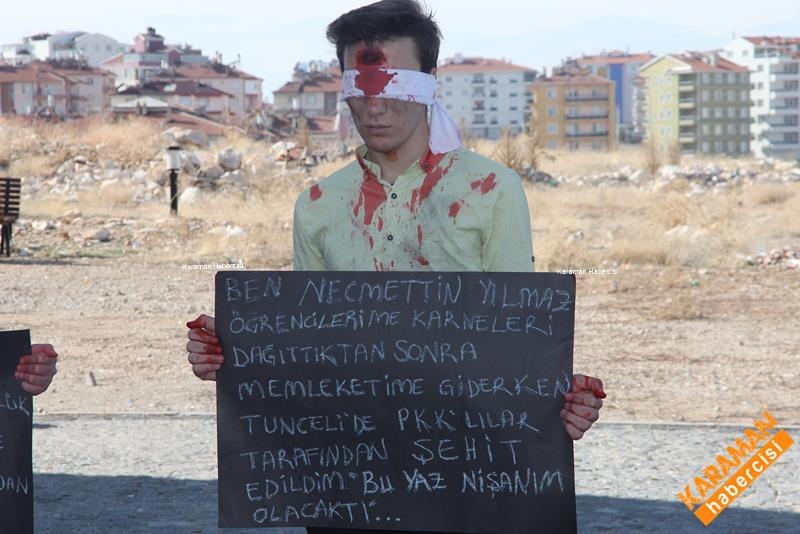 KMÜ'de Şehit Öğretmenler Anıldı 5