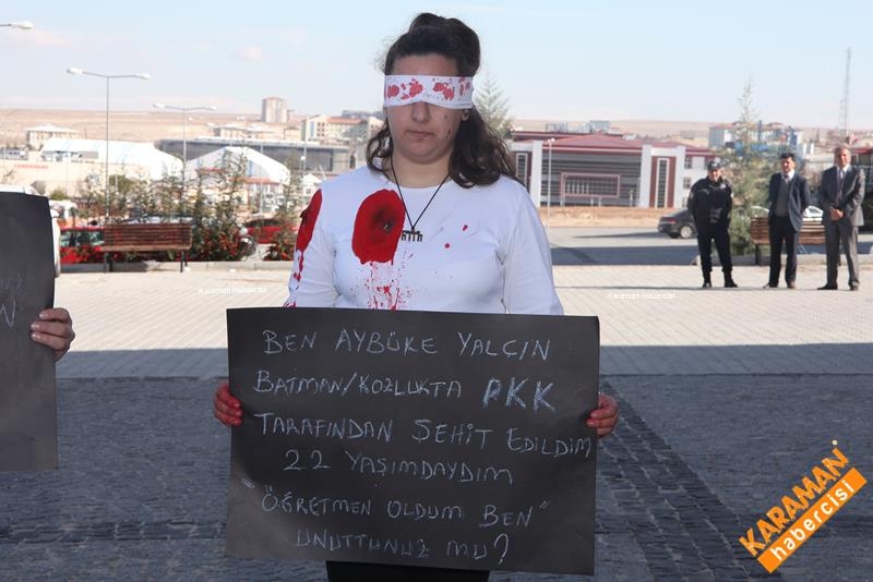 KMÜ'de Şehit Öğretmenler Anıldı 6