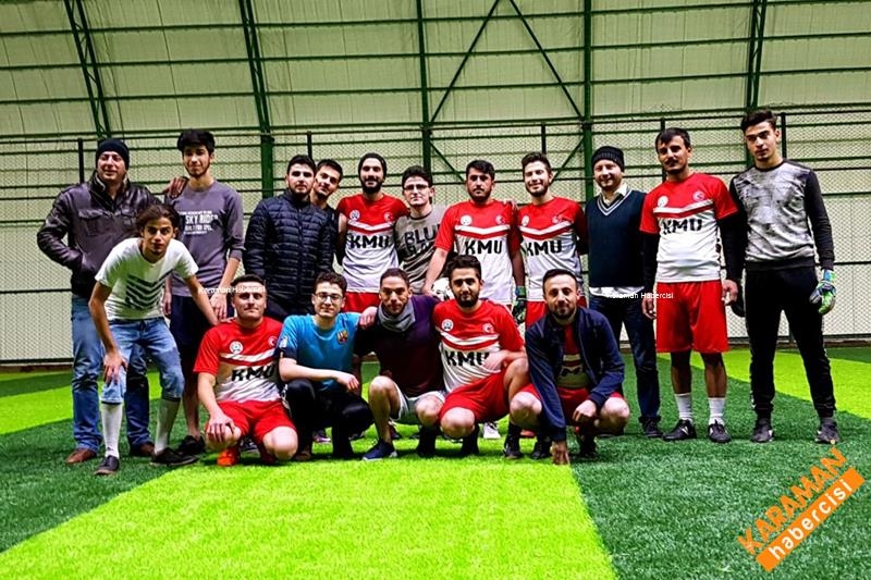 KMÜ'de Tömer'den Dostluk Maçı 10