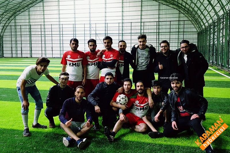 KMÜ'de Tömer'den Dostluk Maçı 11