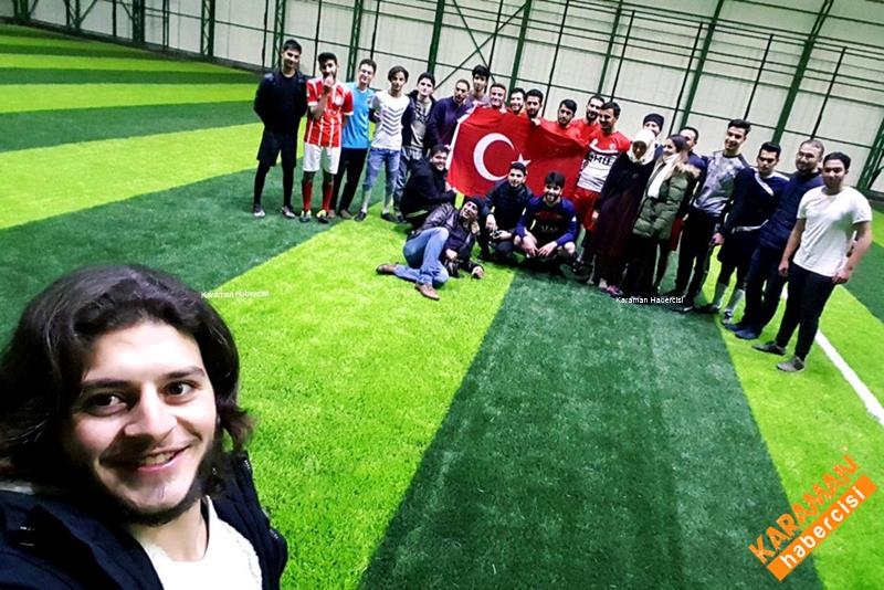 KMÜ'de Tömer'den Dostluk Maçı 12