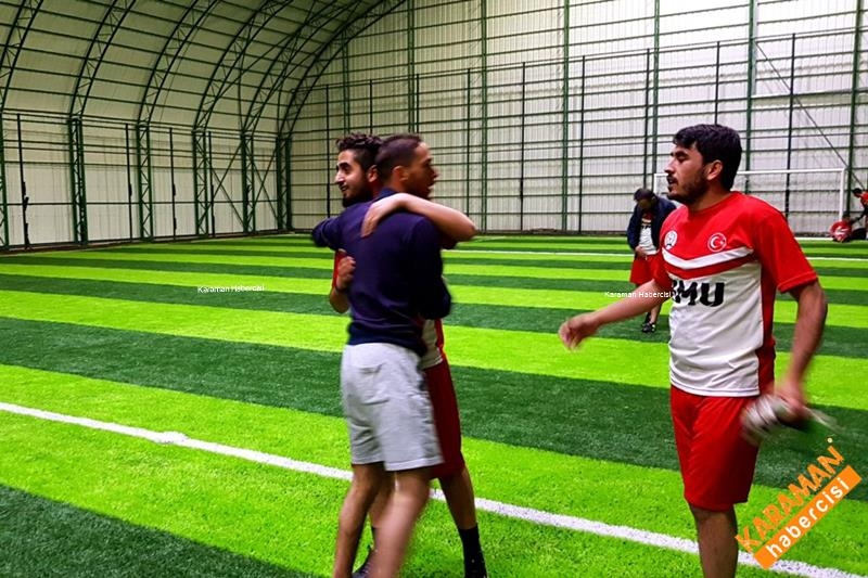 KMÜ'de Tömer'den Dostluk Maçı 7