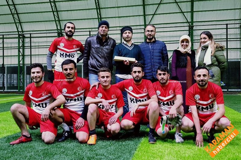 KMÜ'de Tömer'den Dostluk Maçı 9