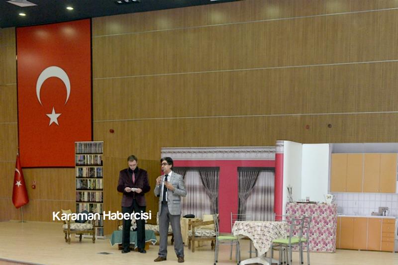 Karaman'da Tiyatro Dolu Bir Haftayı Geride Bıraktı 1