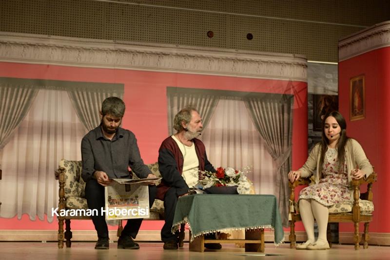 Karaman'da Tiyatro Dolu Bir Haftayı Geride Bıraktı 7
