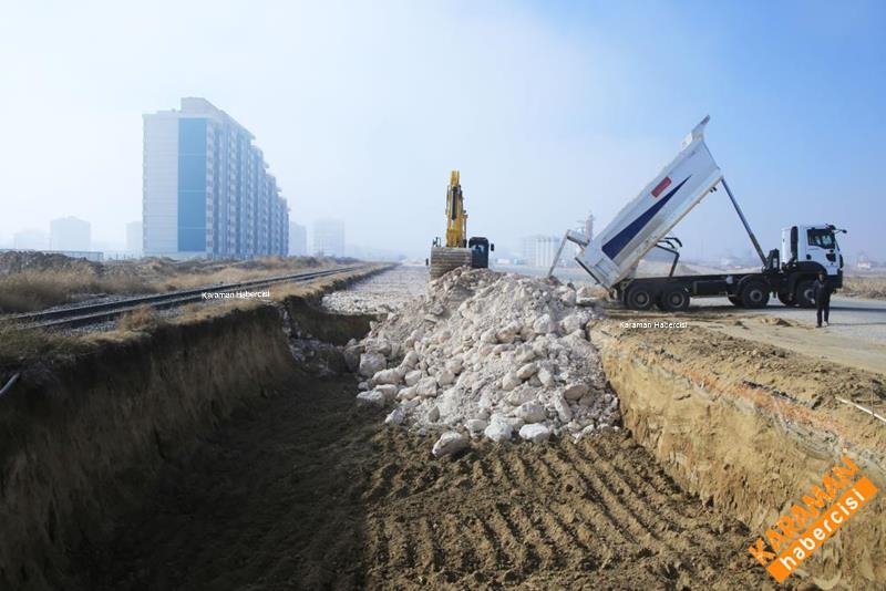 Yağmur Suyu Biriken Bölgelerde Altyapı Çalışması Tamamlandı 4