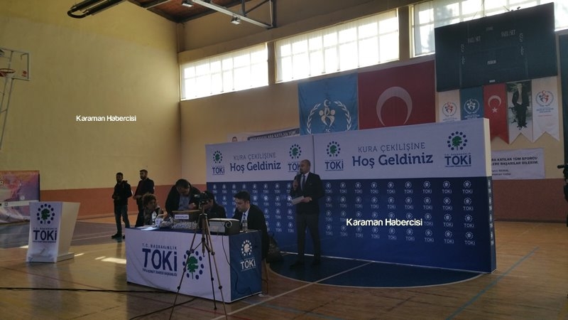 Karaman’da 492 TOKİ Konutunun Sahipleri Belli Oldu 1