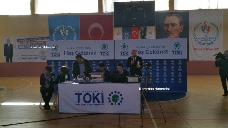 Karaman’da 492 TOKİ Konutunun Sahipleri Belli Oldu 2