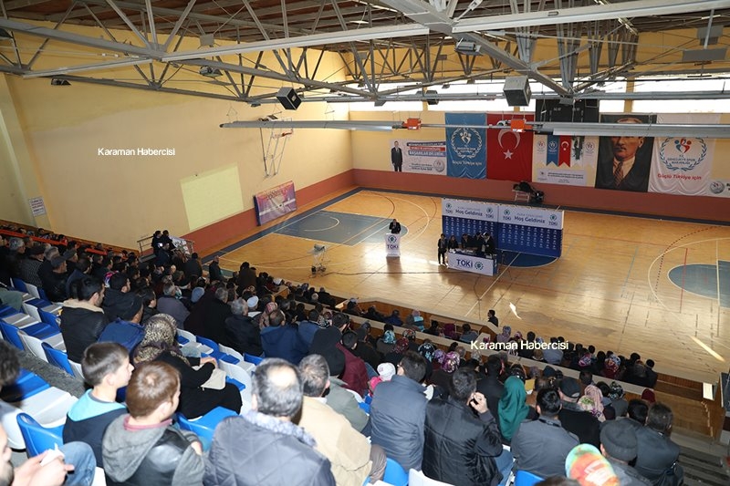 Karaman’da 492 TOKİ Konutunun Sahipleri Belli Oldu 23