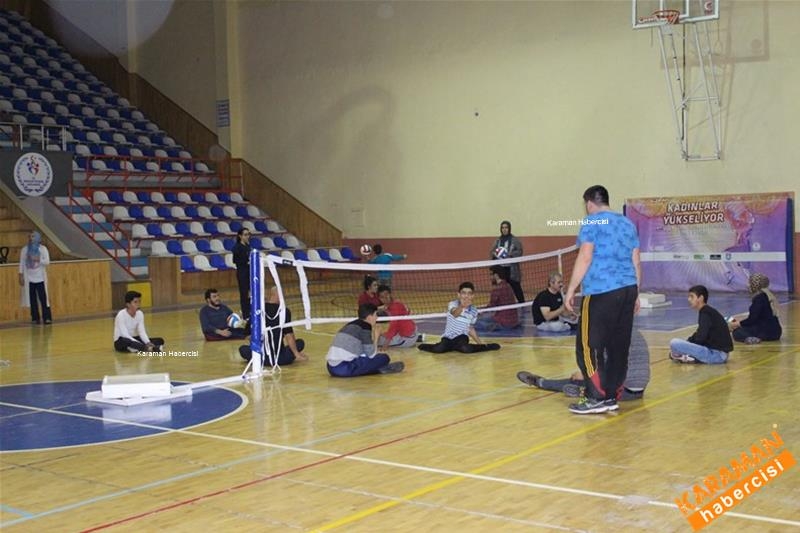 Karaman'da Özel Yaşam Paylaşım'dan Bedensel Engelli Sporculara Jest 13