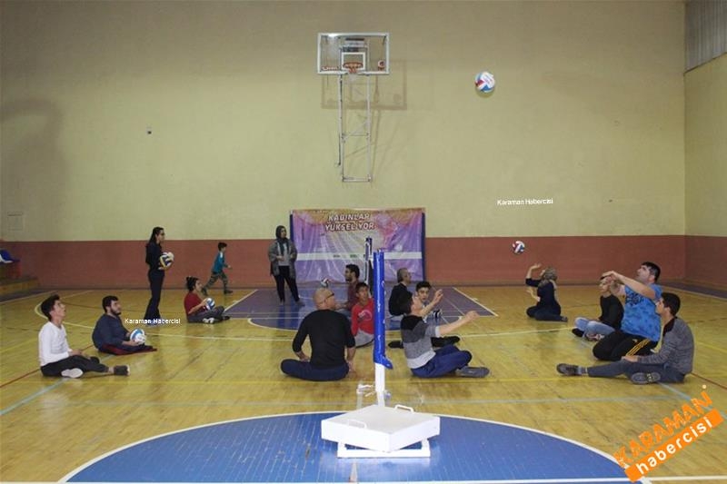 Karaman'da Özel Yaşam Paylaşım'dan Bedensel Engelli Sporculara Jest 14