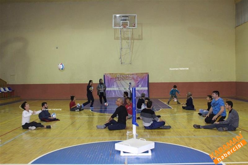 Karaman'da Özel Yaşam Paylaşım'dan Bedensel Engelli Sporculara Jest 15