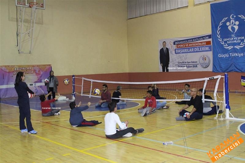 Karaman'da Özel Yaşam Paylaşım'dan Bedensel Engelli Sporculara Jest 20