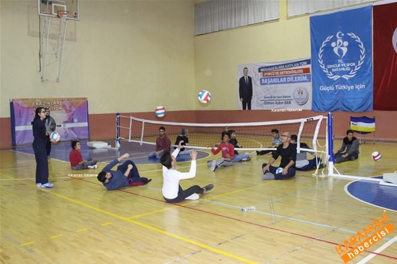Karaman'da Özel Yaşam Paylaşım'dan Bedensel Engelli Sporculara Jest 21