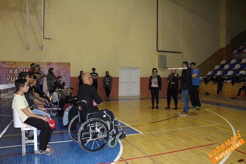 Karaman'da Özel Yaşam Paylaşım'dan Bedensel Engelli Sporculara Jest 23