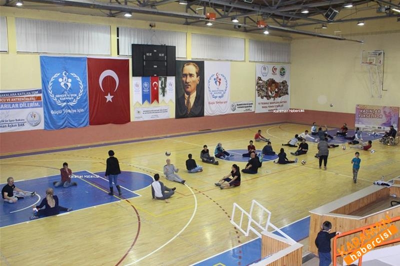 Karaman'da Özel Yaşam Paylaşım'dan Bedensel Engelli Sporculara Jest 7