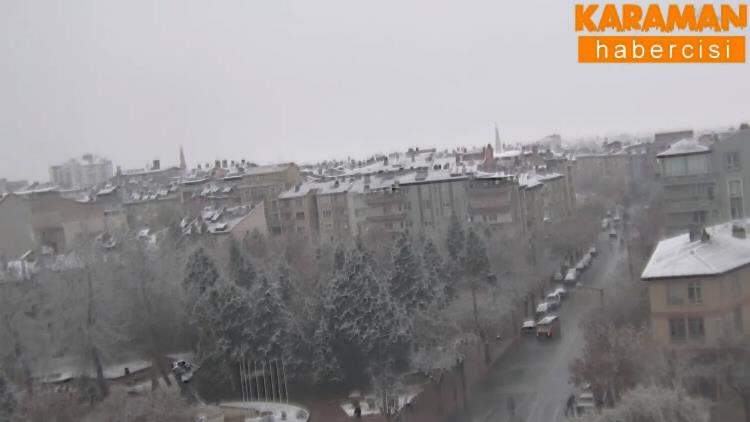 Karaman’da Kar Manzaraları 1