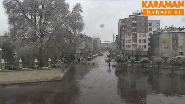 Karaman’da Kar Manzaraları 11