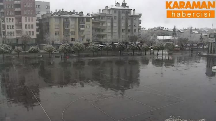 Karaman’da Kar Manzaraları 3