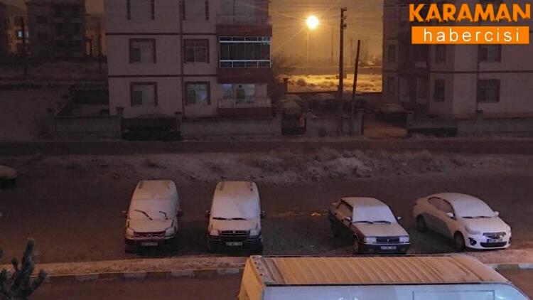 Karaman’da Kar Manzaraları 4