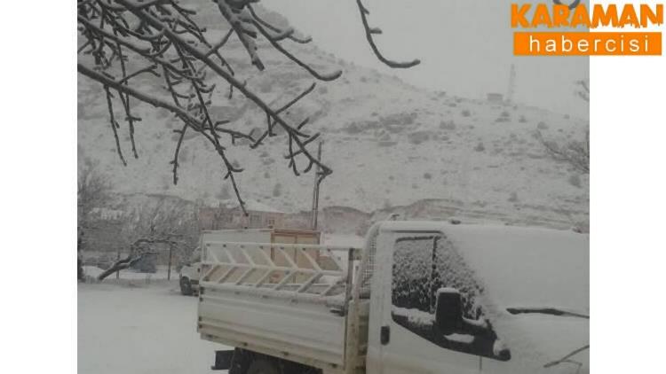 Karaman’da Kar Manzaraları 7