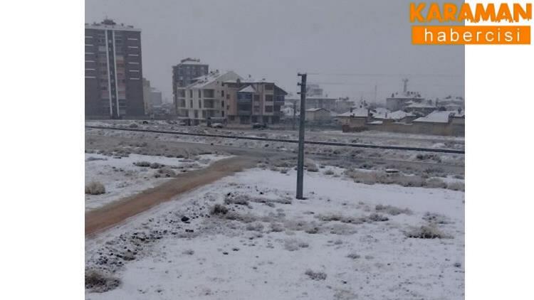 Karaman’da Kar Manzaraları 8