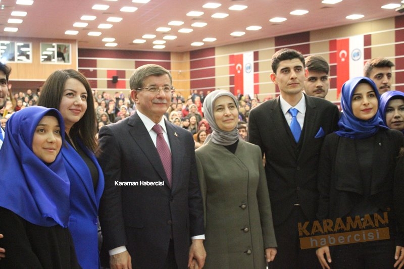 Ahmet Davutoğlu KMÜ Konferans 15
