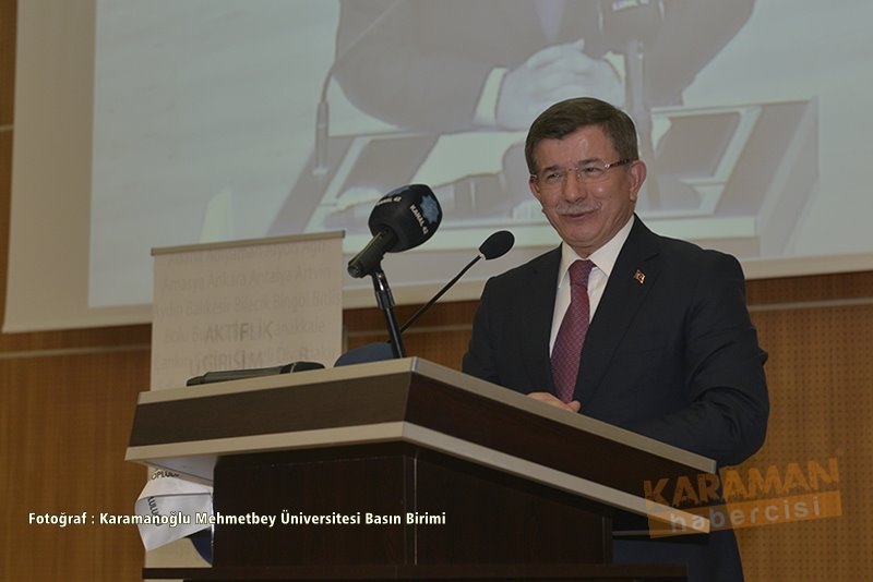 Ahmet Davutoğlu KMÜ Konferans 21