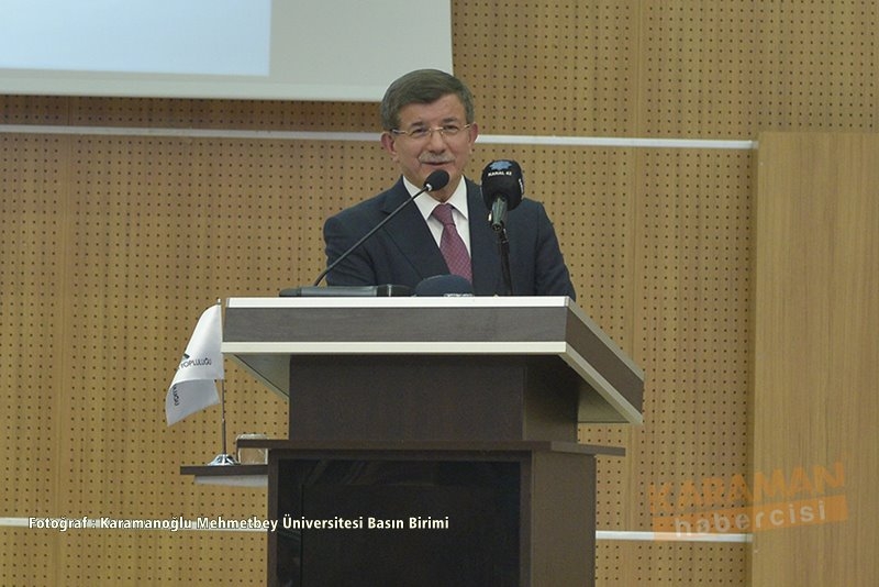 Ahmet Davutoğlu KMÜ Konferans 22