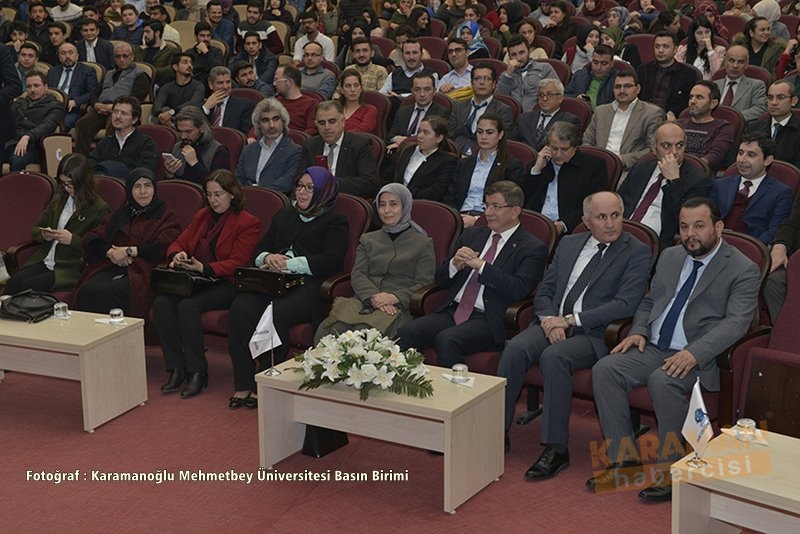 Ahmet Davutoğlu KMÜ Konferans 24