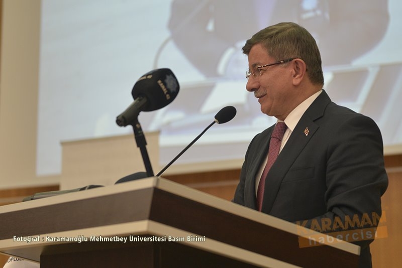 Ahmet Davutoğlu KMÜ Konferans 28