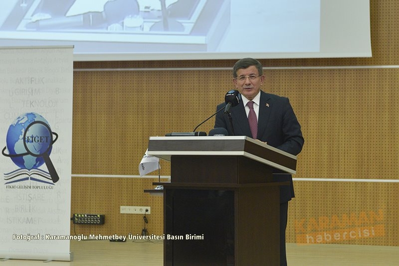 Ahmet Davutoğlu KMÜ Konferans 32