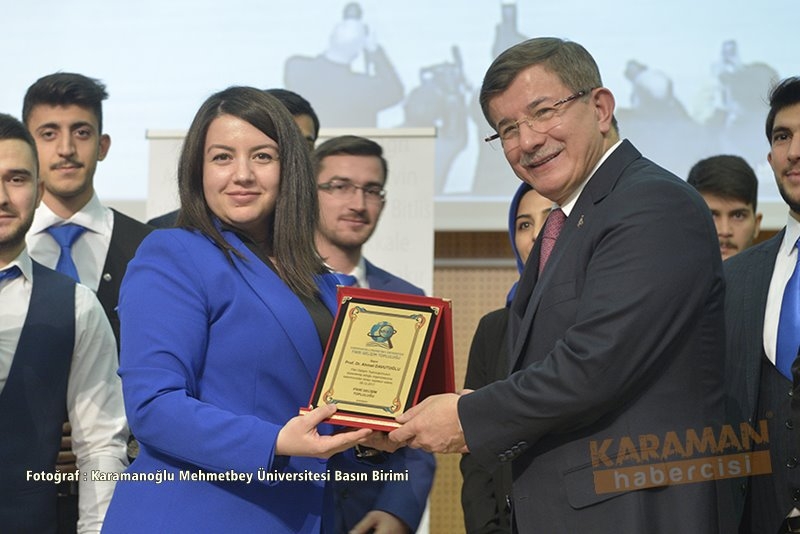 Ahmet Davutoğlu KMÜ Konferans 34