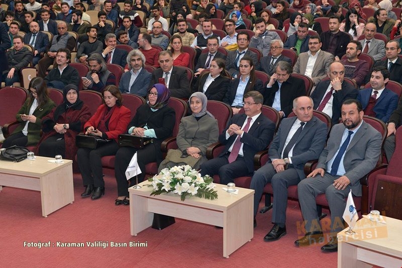 Ahmet Davutoğlu KMÜ Konferans 40