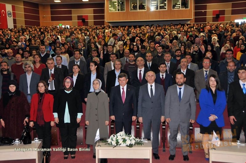 Ahmet Davutoğlu KMÜ Konferans 41