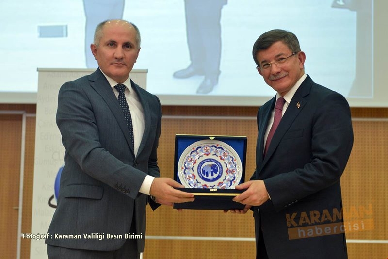 Ahmet Davutoğlu KMÜ Konferans 46