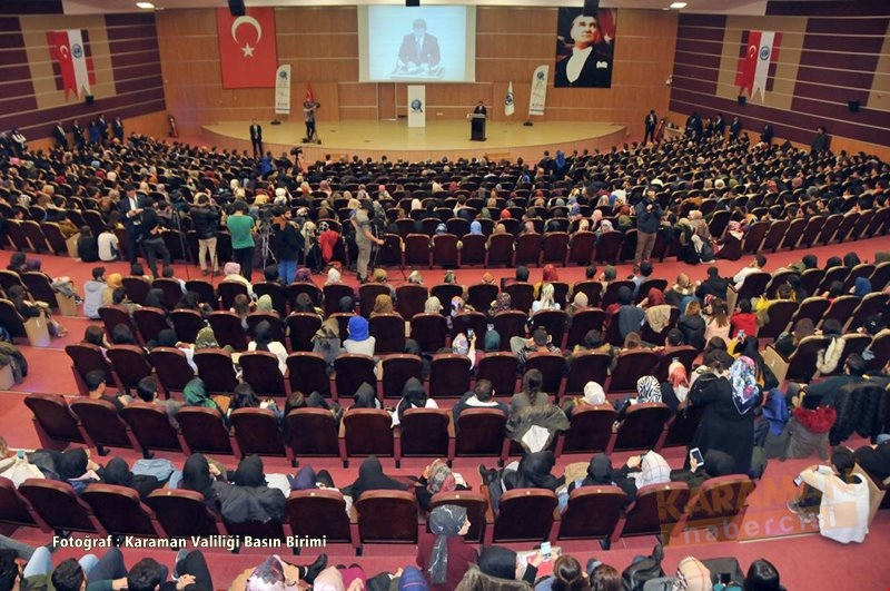 Ahmet Davutoğlu KMÜ Konferans 47