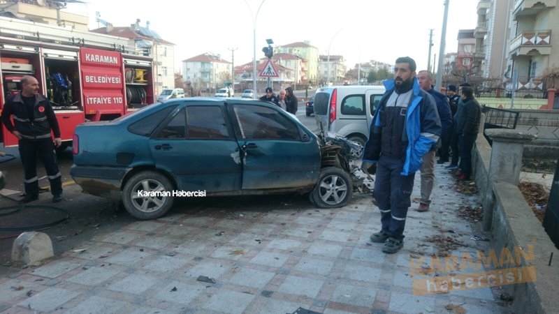 Karaman’da Trafik Kazası 2