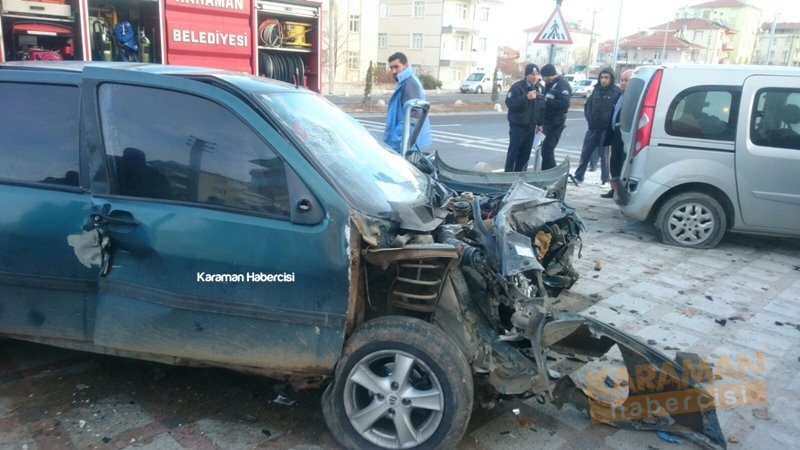 Karaman’da Trafik Kazası 4