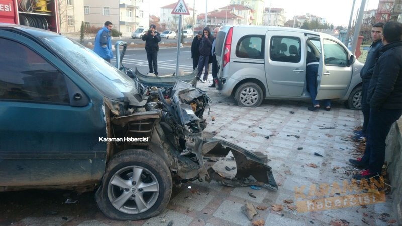Karaman’da Trafik Kazası 5