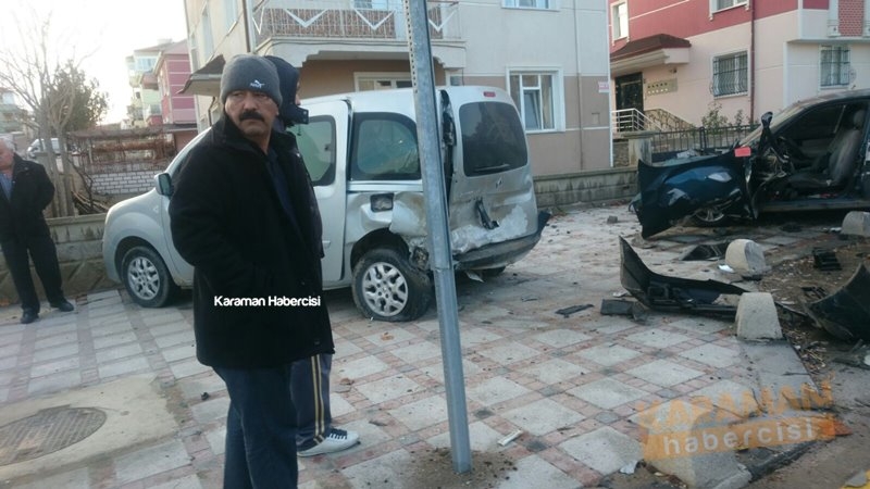 Karaman’da Trafik Kazası 7
