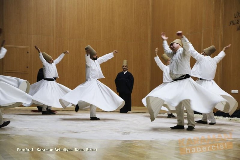744. Vuslat Yıldönümü Etkinlikleri Karaman'da Başladı 12