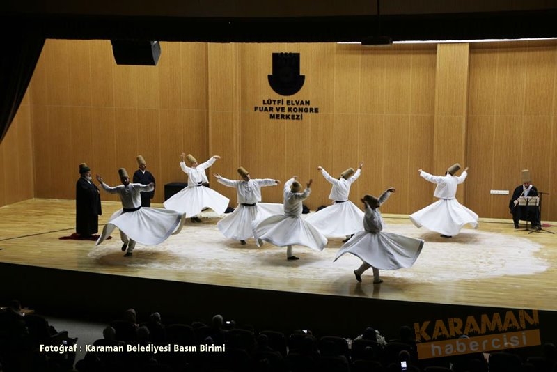 744. Vuslat Yıldönümü Etkinlikleri Karaman'da Başladı 13