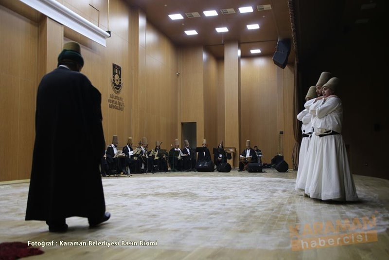 744. Vuslat Yıldönümü Etkinlikleri Karaman'da Başladı 3
