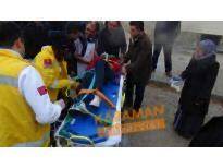 Karaman'da Kaygan Zeminle Gelen Dikkatsizlik Kazaya Sebep Oldu