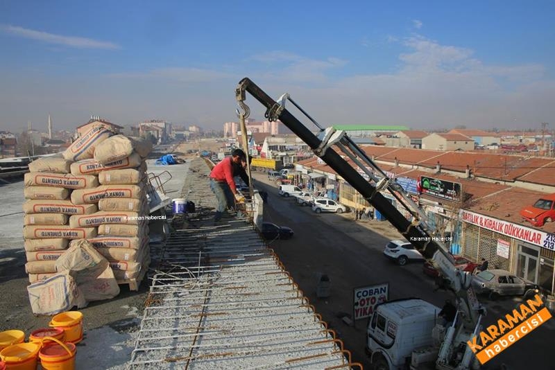 Sanayi Köprülü Kavşağında Çalışmalar Sona Yaklaştı 11