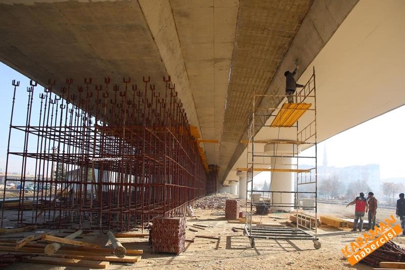 Sanayi Köprülü Kavşağında Çalışmalar Sona Yaklaştı 14