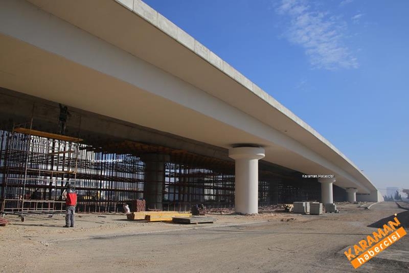 Sanayi Köprülü Kavşağında Çalışmalar Sona Yaklaştı 8