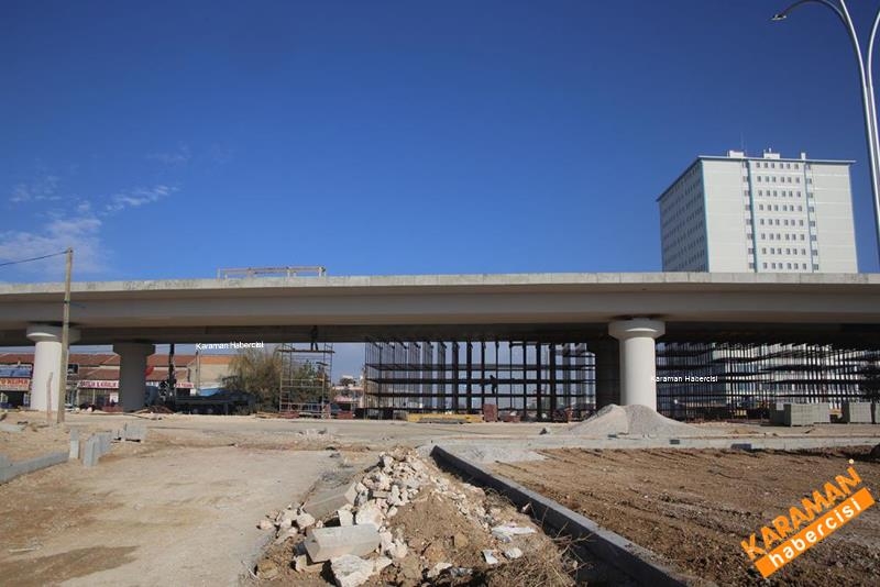 Sanayi Köprülü Kavşağında Çalışmalar Sona Yaklaştı 9