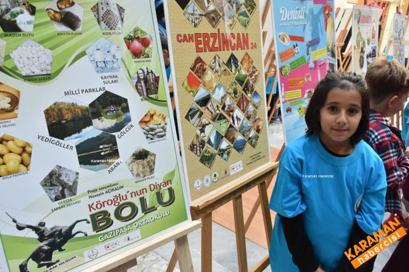 Öğrenciler Afişleriyle 81 İli Tanıttı 21